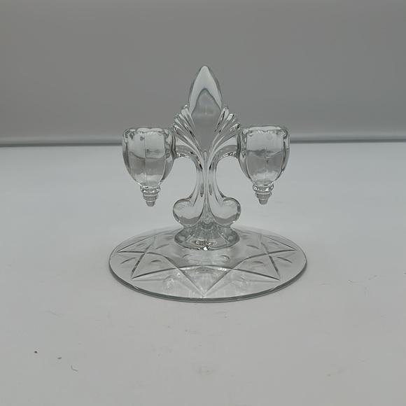 JANICE by NEW MARTINSVILLE DOUBLE LIGHT CANDLESTICK - Picture 3 of 16